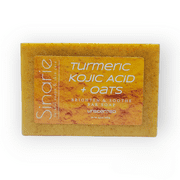 Sinarie Soaps Turmeric & Kojic Acid Brightening Bar Soap, Unscented, 4 oz., 1 count