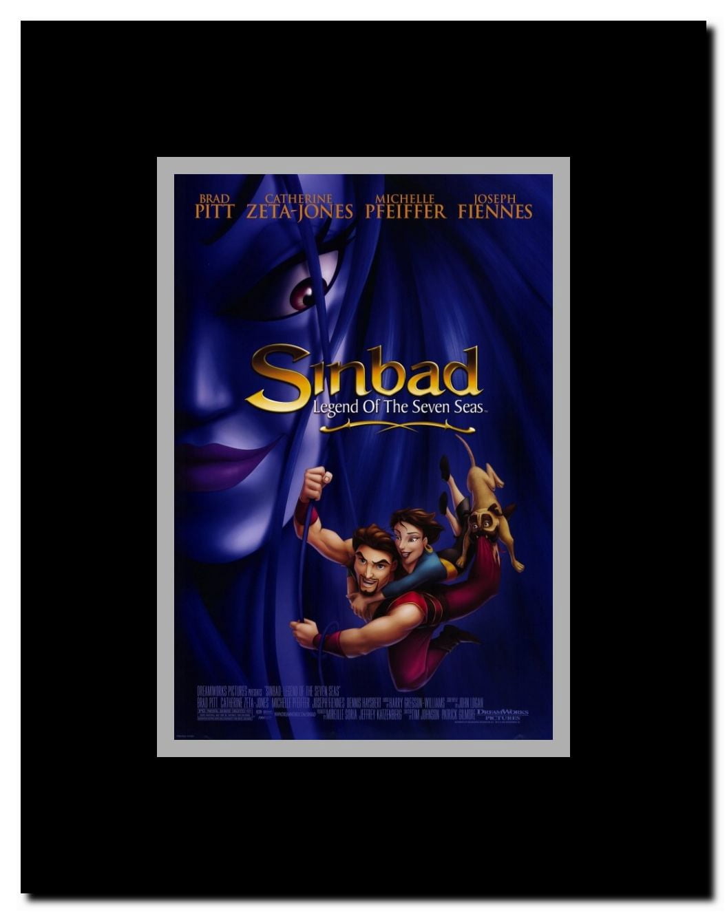 Sinbad: Legend of the Seven Seas Framed Movie Poster