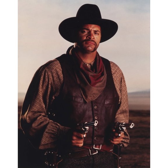 Sinbad Posed in Cow Boy Outfit Portrait Photo Print (24 x 30)