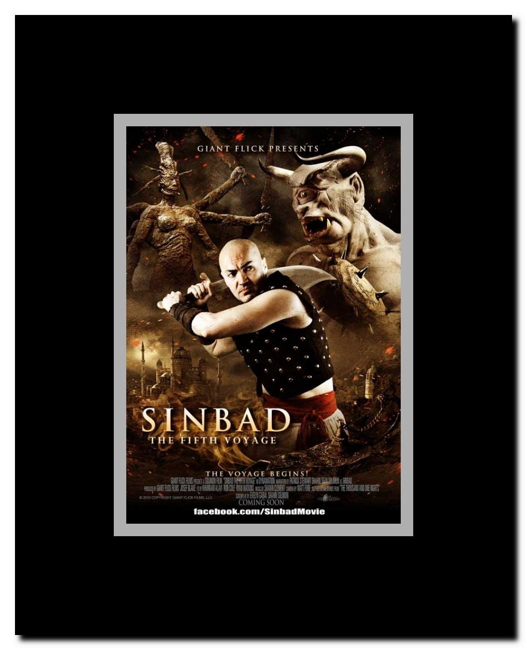 Sinbad: The Fifth Voyage Framed Movie Poster