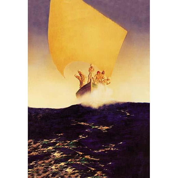 Sinbad and his Seven Brothers- Fine Art Canvas Print (20" x 30")