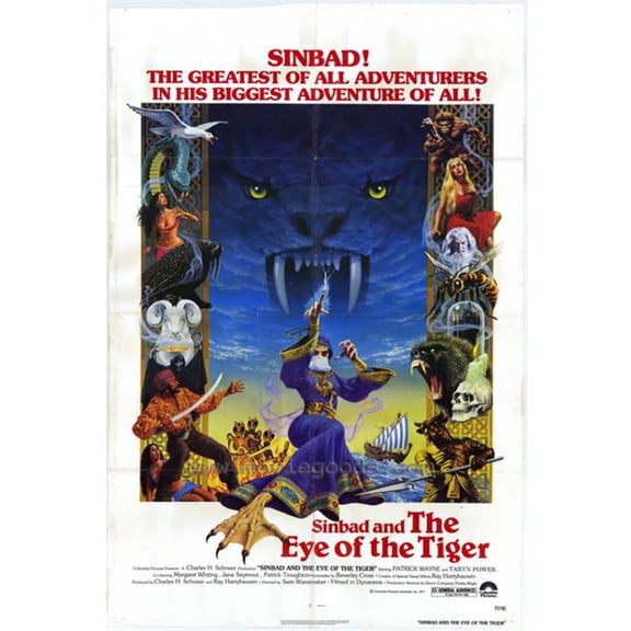 Sinbad and the Eye of the Tiger Movie Poster Print (27 x 40)
