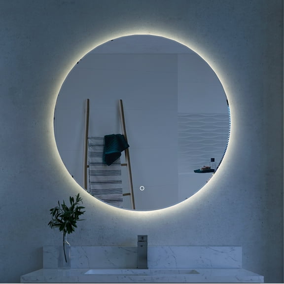 Sinber 32" Makeup Vanity Wall LED Bathroom Mirrors with Illuminated Light MA05R32TD-OK