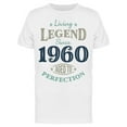 thumbnail image 1 of Since 1960 Aged To Perfection Men's T-shirt, 1 of 2