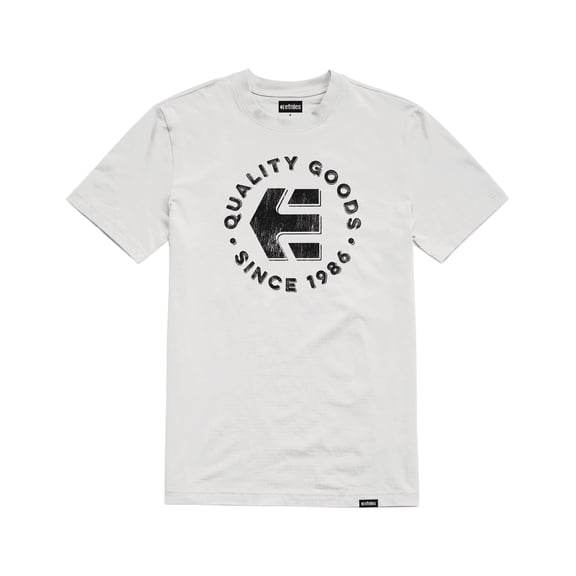 Since 1986 Short Sleeve T-Shirt [White/Black]