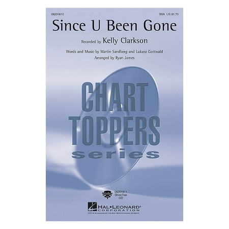 Since U Been Gone ShowTrax CD Pop Choral Series