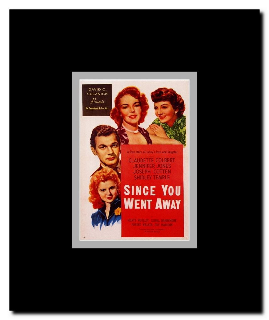 Since You Went Away Framed Movie Poster