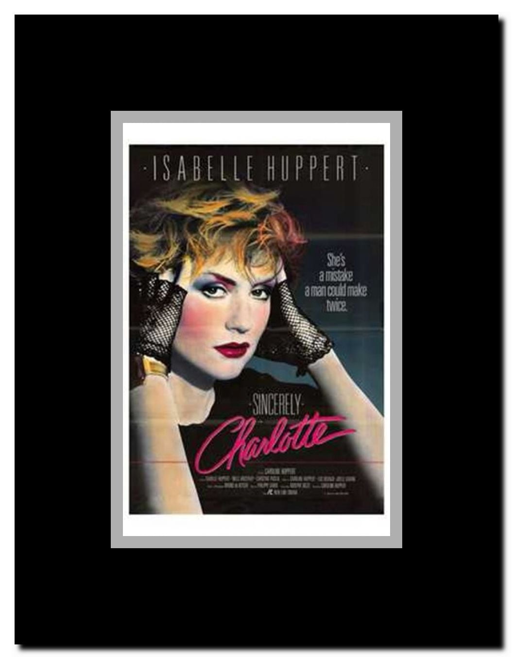 Sincerely Charlotte Framed Movie Poster
