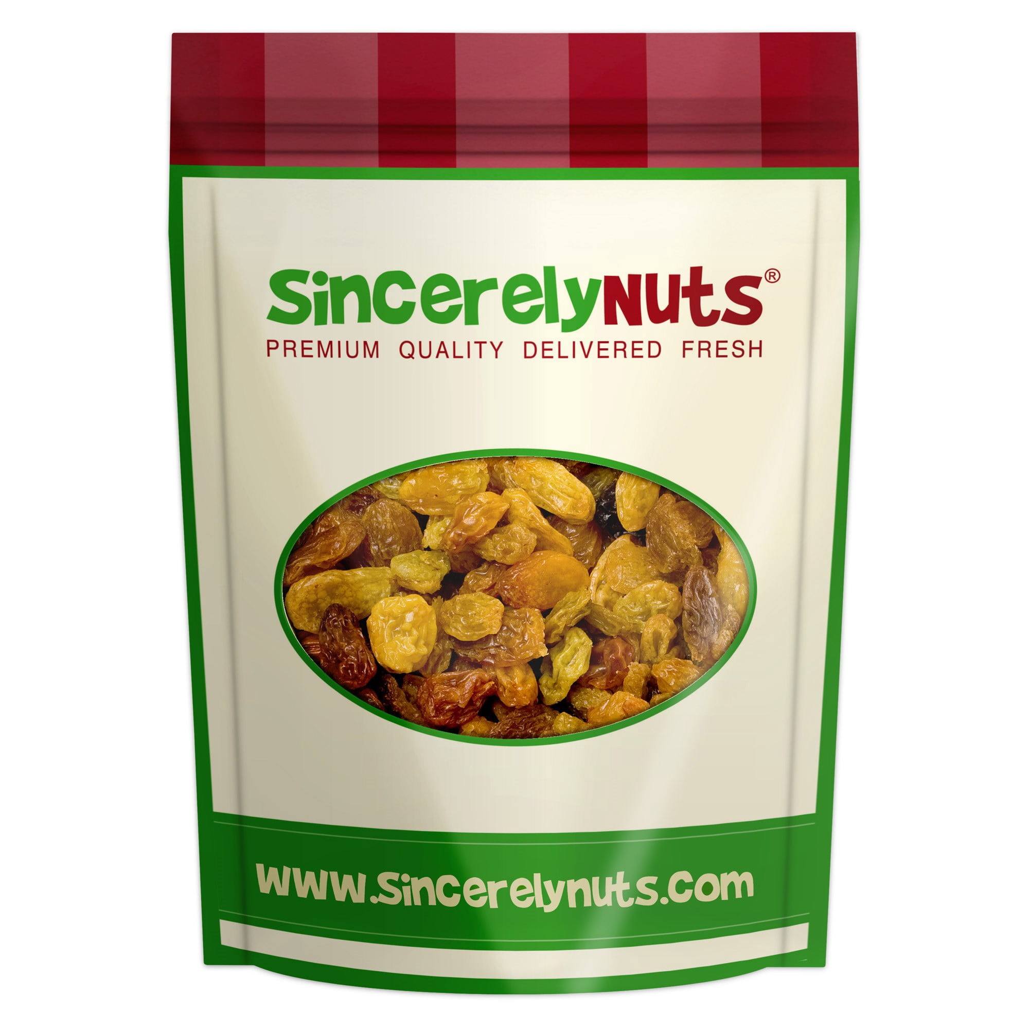 Sincerely Nuts Sincerely Nuts Golden Raisins, Jumbo, 3 lb — product image