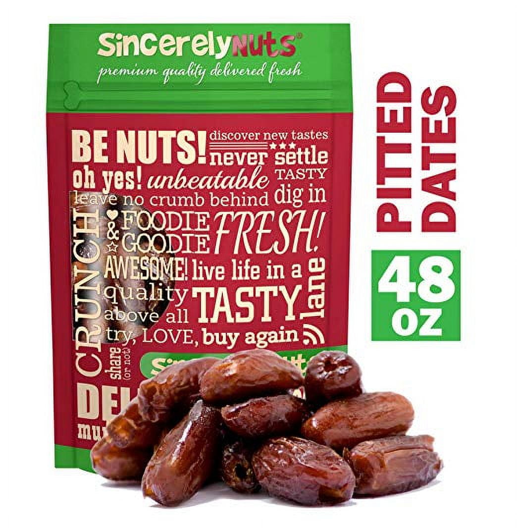 Sincerely Nuts Pitted Dates, 3 LB Bag - Walmart.com