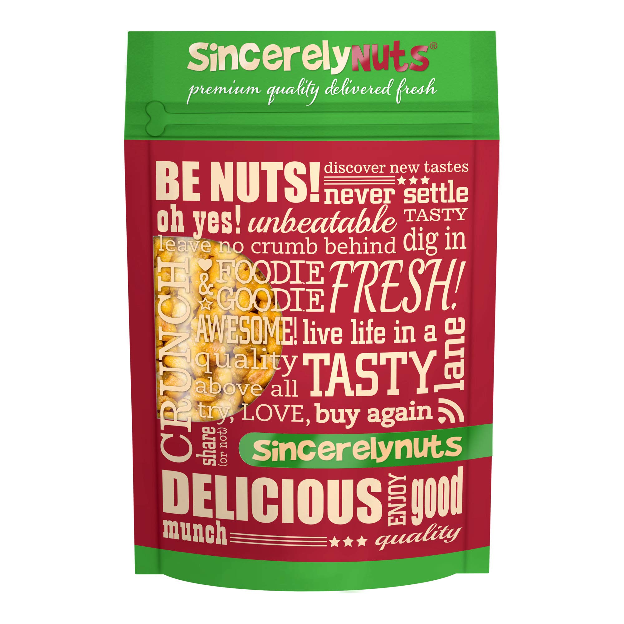 Sincerely Nuts Roasted and MMF7 Salted Corn Nuts (3 Kosher & Gluten