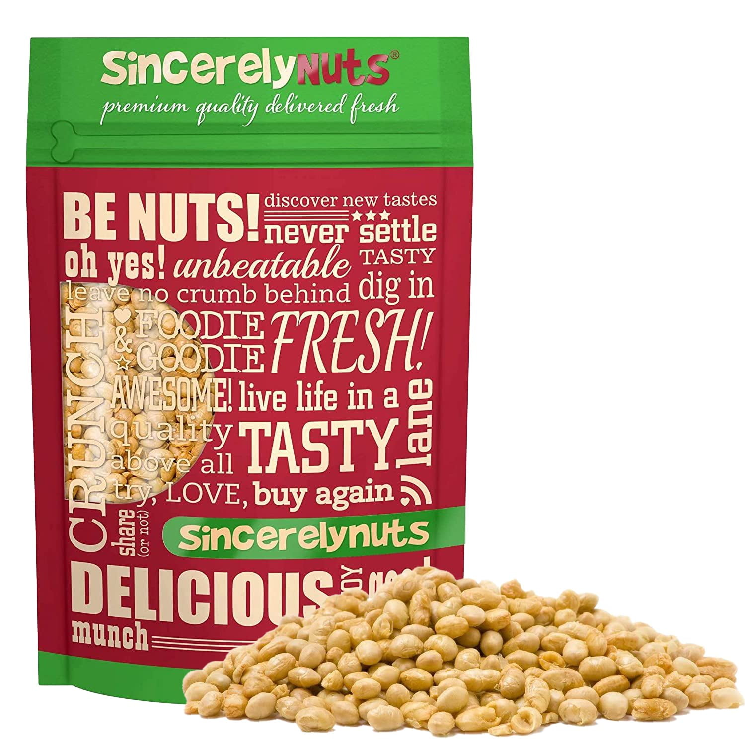 Sincerely Nuts Roasted Soybeans Unsalted (3 LB) GlutenFree Vegan