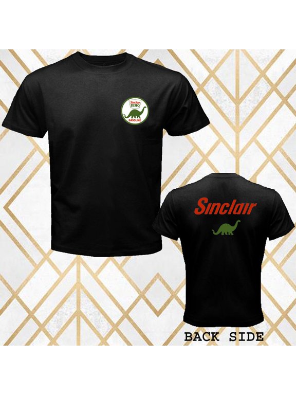Sinclair Dino Gasoline Men Black T-Shirt