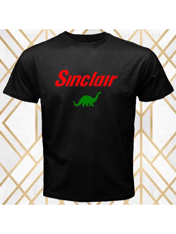 Sinclair Dino Gasoline Men Black T-Shirt
