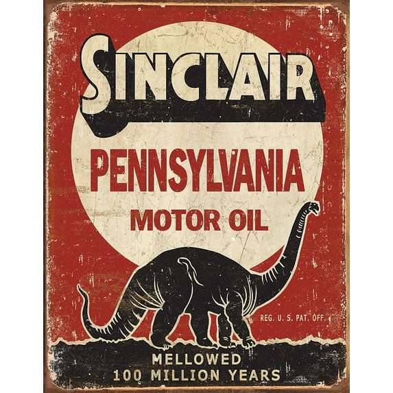 Sinclair - Million Years - Tin Sign