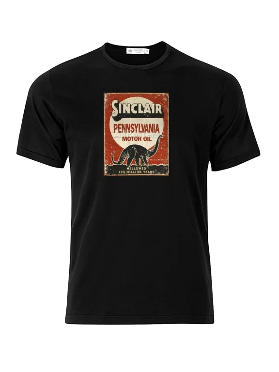 Sinclair Pennsylvania - Graphic Cotton T Shirt Short & Long Sleeve