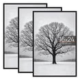 thumbnail image 1 of Sindcom 16x24 Picture Frames , Gallery Wall Poster Frames Set of 3 , Black, 1 of 6
