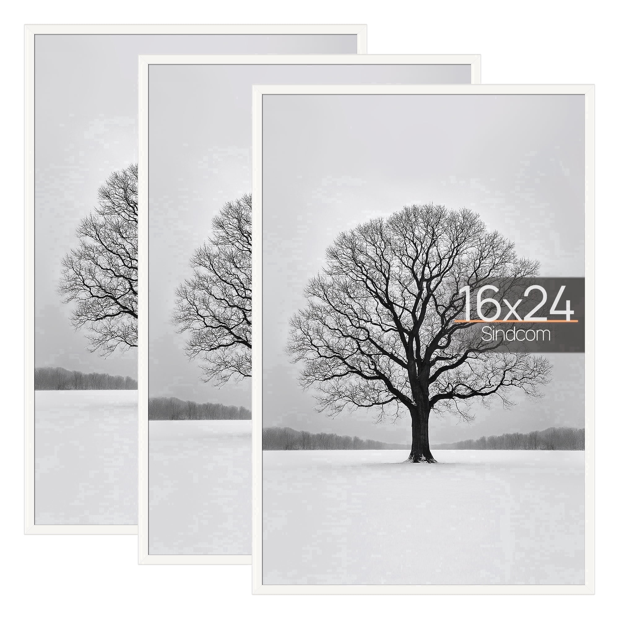 Sindcom 16x24 Picture Frames , Gallery Wall Poster Frames Set of 3 ...