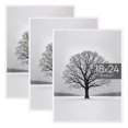 thumbnail image 1 of Sindcom 18x24 Picture Frames , Gallery Wall Poster Frames Set of 3 , White, 1 of 7