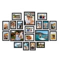thumbnail image 1 of Sindcom 19 Pack Collage Picture Frame, Gallery Wall Frame Set for Wall or Tabletop Display, Black Photo Frame, Multi Sizes Fits Three 8x10, Eight 5x7, and Eight 4x6 Photo, 1 of 8