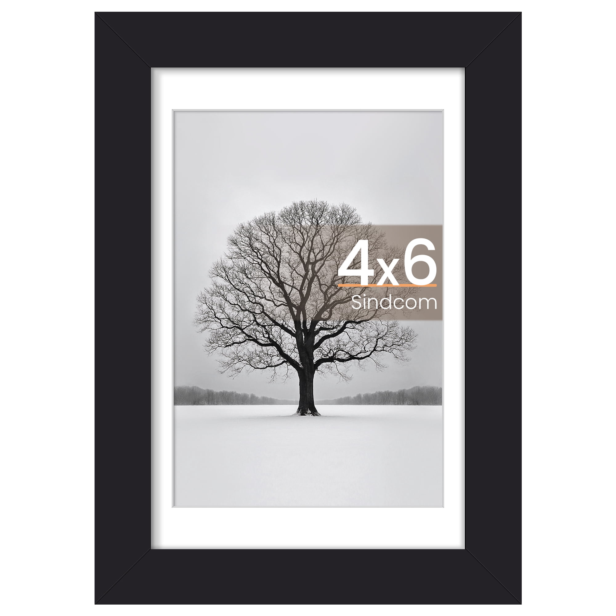 Sindcom 8.5 x 11 Picture Frame , Black , 1 Pack , Gallery Wall