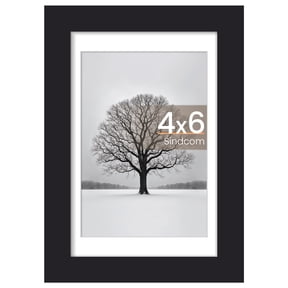 Sindcom 4x6 Picture Frame , Black , Gallery Wall Frame, Photo Frames