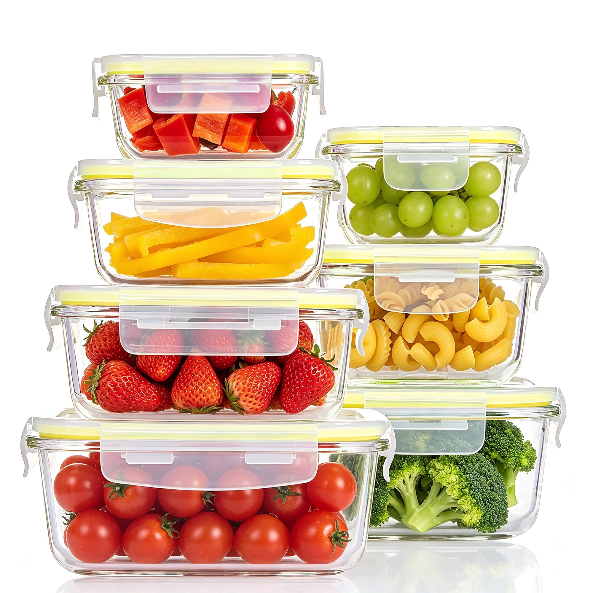 Sindcom-7-Pack-Glass-Storage-