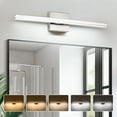 SineRise LED Modern Bathroom Vanity Light Bar with 5 Color Modes (24