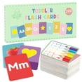 thumbnail image 1 of Sinekong Flash Cards for Toddlers 1-3, Alphabet ABC Flash Cards Preschool Educational Toddler Learning Activities, 100 Double-Sided Cards, 1 of 10