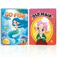 thumbnail image 1 of Sinekong Kids Card Games, 2 Decks, Include Go Fish, Old Maid Card Game For Kids 4-8 Family Game Night, 1 of 9