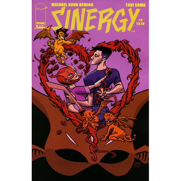 Sinergy (Shadowline) #4A VF ; Image Comic Book