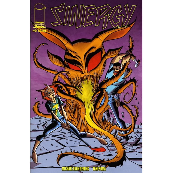 Sinergy (Shadowline) #5A VF ; Image Comic Book