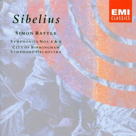 Simon Rattle Sibelius: Symphonies Nos. 4 & 6 (CD)