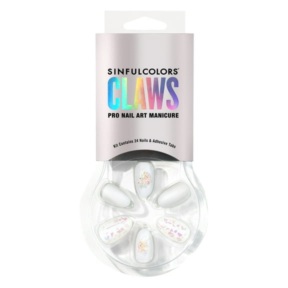 Sinful Colors Boss Up Claws, Press On Nails with Trendy Nail Art Designs, H.B.I.C.