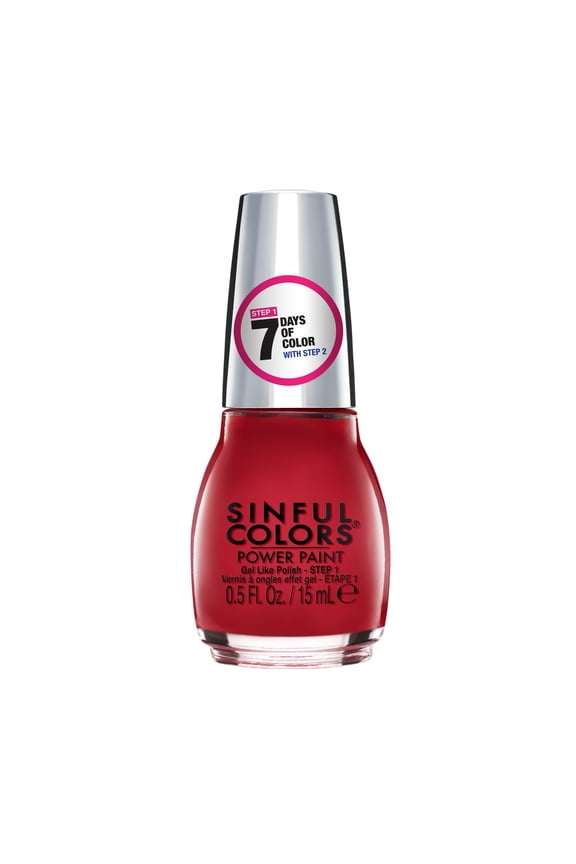 Sinful Colors Power Paint Nail Polish, 2642 Power Moves, 0.5 fl oz.