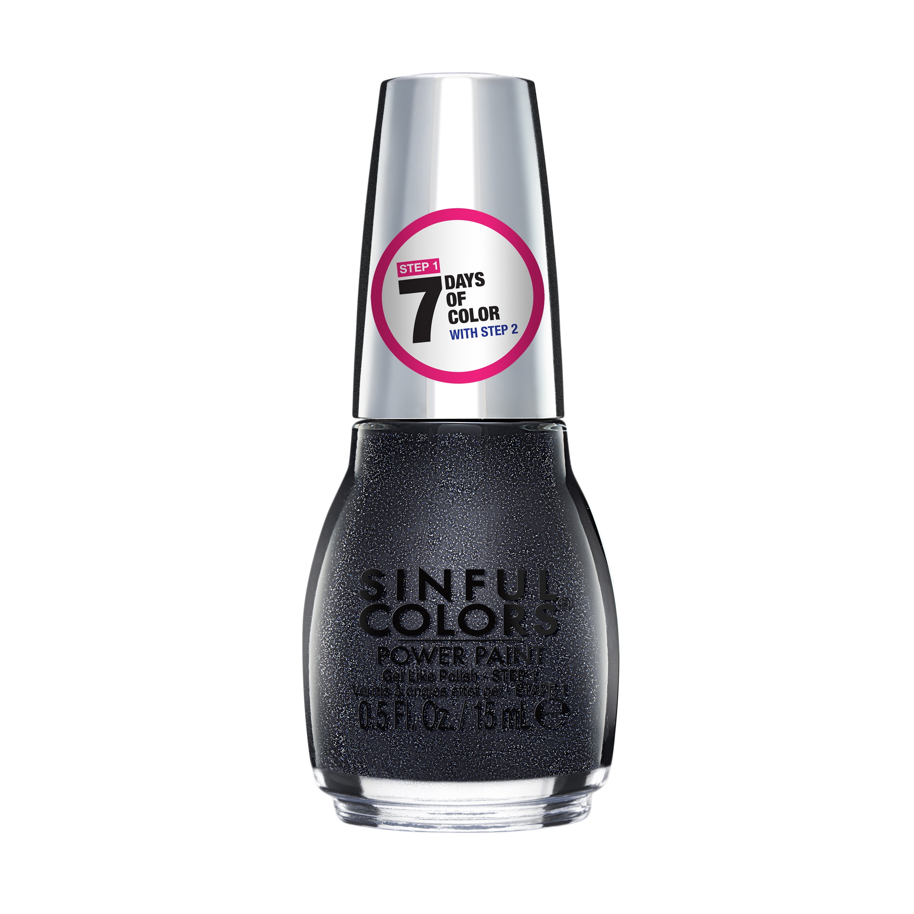 Sinful Colors Power Paint Nail Polish, 2643 Pop It, 0.5 fl oz