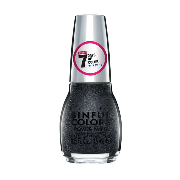 Sinful Colors Power Paint Nail Polish, 2650 Galaxy Gurl, 0.5 fl oz.