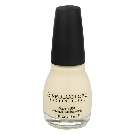 Sinful Colors Professional Nail Enamel, Beaches and Cream, 0.5 fl oz