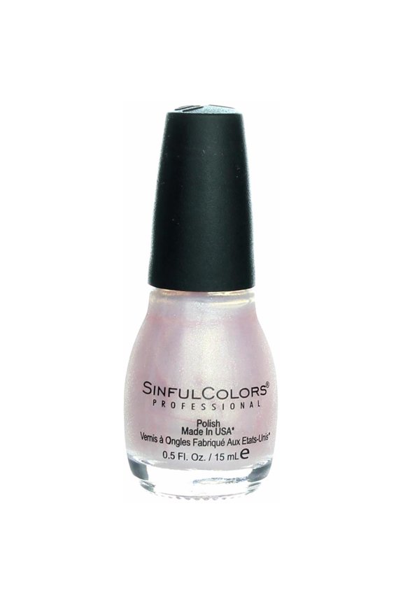 Sinful Colors Professional Nail Polish, Glass Pink 376, 0.5 fl oz