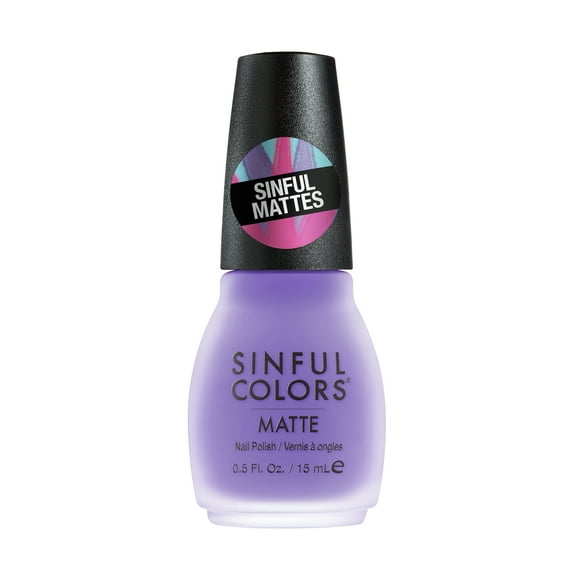 Sinful Mattes Nail Polish, Purplexed