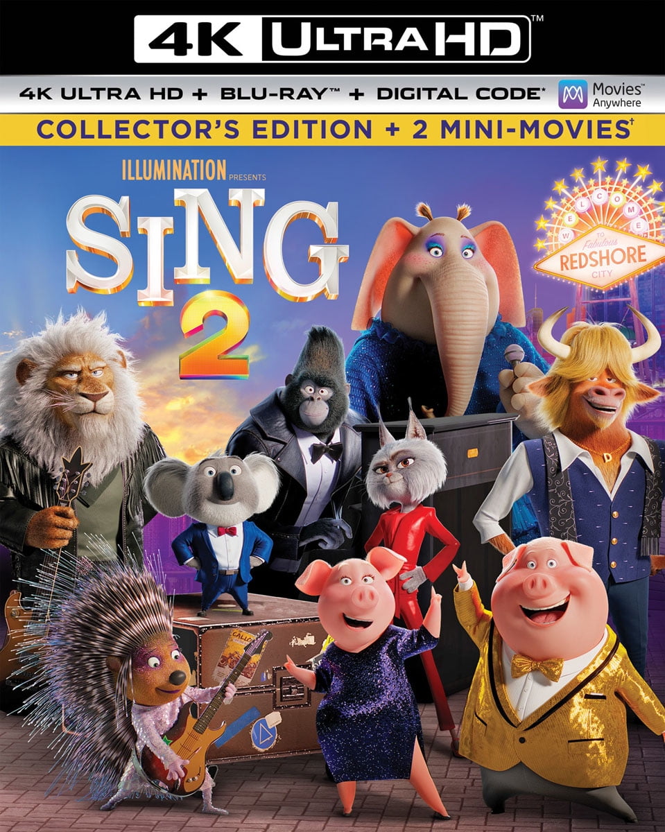 Sing 2 (4K Ultra HD + Blu-ray) [UHD] - Shop Black Friday
