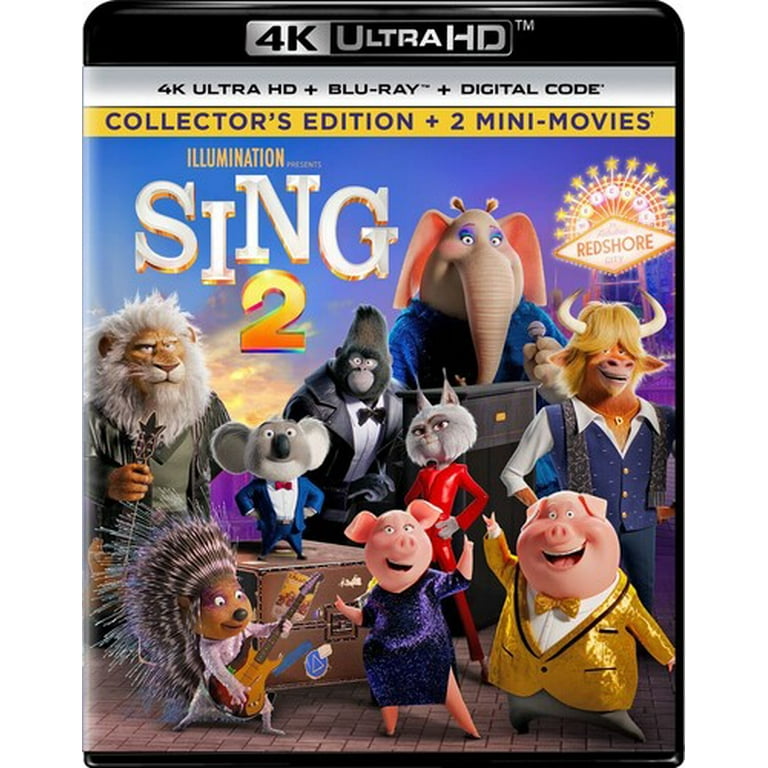 Sing 2 (4K Ultra HD + Blu-ray) [UHD] - Walmart.com
