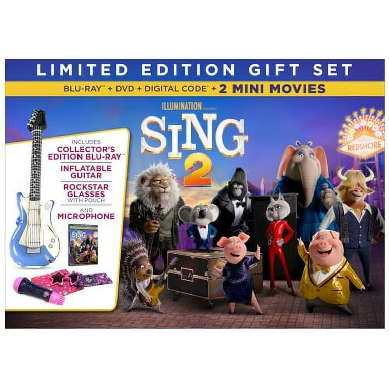 Sing 2 - Limited Edition Gift Set (Walmart Exclusive) (Blu-Ray +