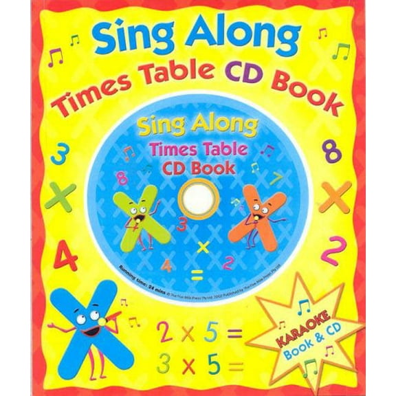 Pre-Owned Sing Along Times Table (Sing Along Book & CD) Paperback