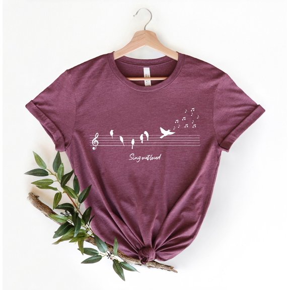 Sing Bird Music Shirt: for Music Lovers Sweatshirt All Size S-5XL