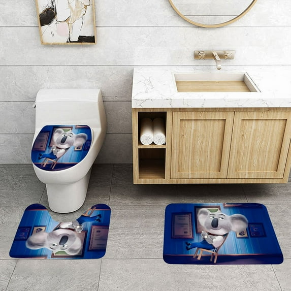 Sing Classic Three Piece Set With Water Absorption And Anti Slip Properties