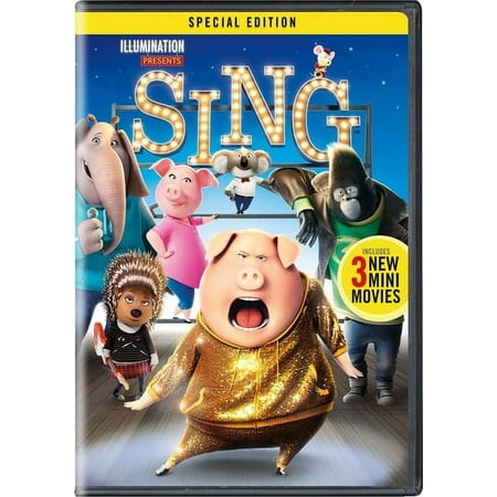 Sing (DVD), Universal Studios, Kids & Family