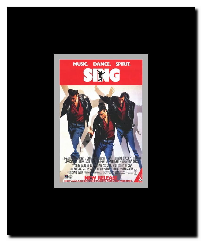 Sing Framed Movie Poster