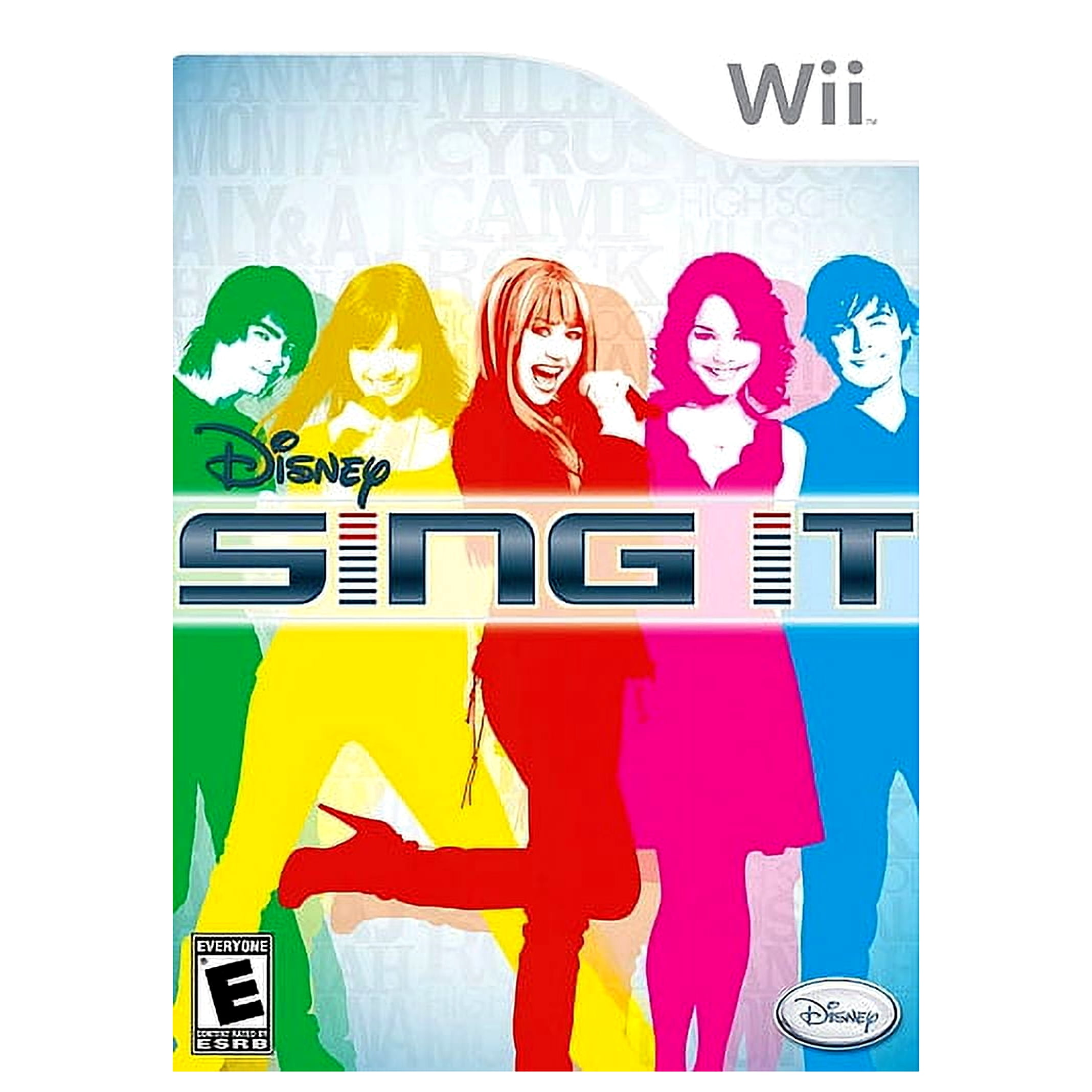 Disney Sing It, Nintendo Wii, Refurbished, 07039200, Physical