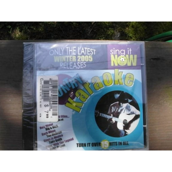 Sing It Now COUNTRY Hits Winter 2005 Karaoke CDG (CD)